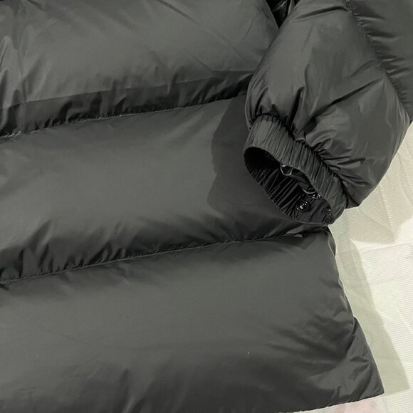 Moncler Black Stand-Collar Down Jacket - Picture 5 of 9